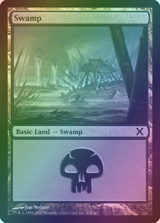 Swamp (10E) (374) / Foil