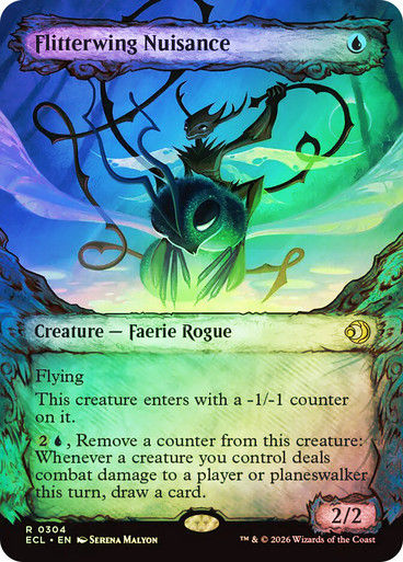 Flitterwing Nuisance (ECL) (304) / Showcase / Foil