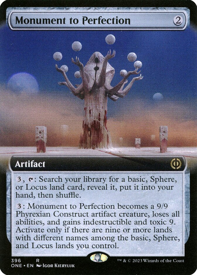 Monument to Perfection (ONE) (396) / Extended Art