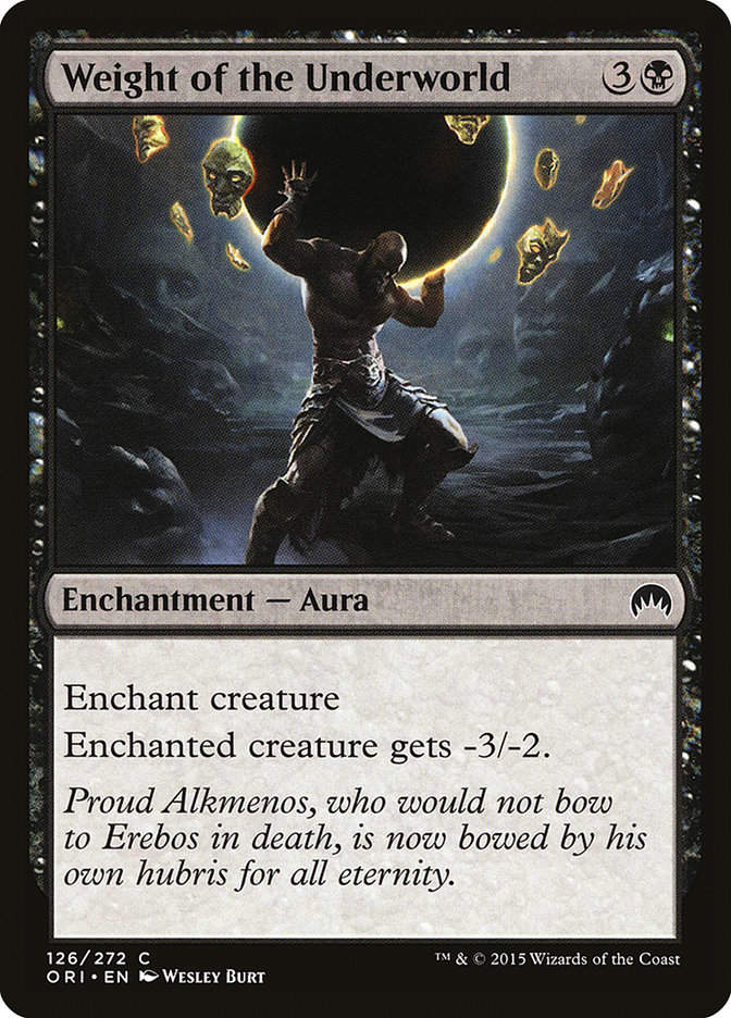 Weight of the Underworld (ORI) (126)
