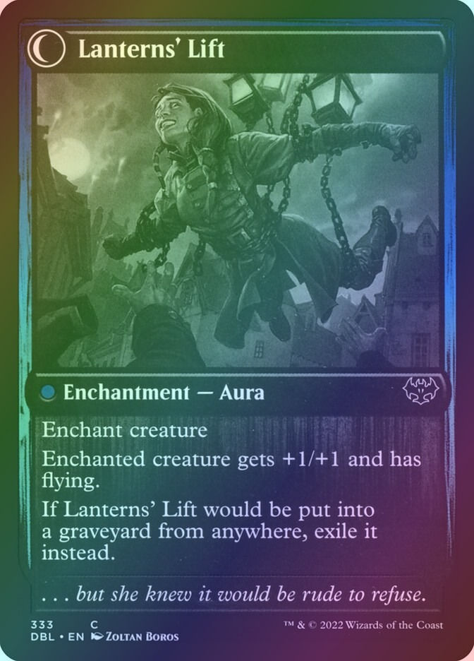 Lantern Bearer // Lanterns' Lift (DBL) (333) / Foil — cara 2 de 2