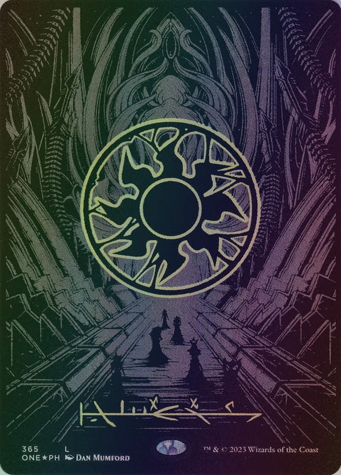 Plains (ONE) (365) / Borderless / Oil Slick Foil