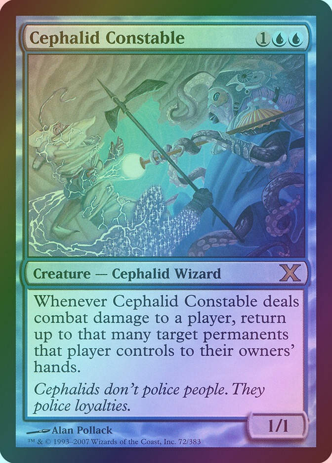 Cephalid Constable (10E) (72) / Foil