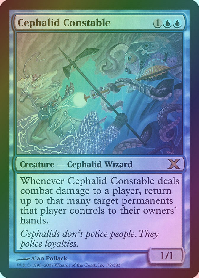 Cephalid Constable (10E) (72) / Foil