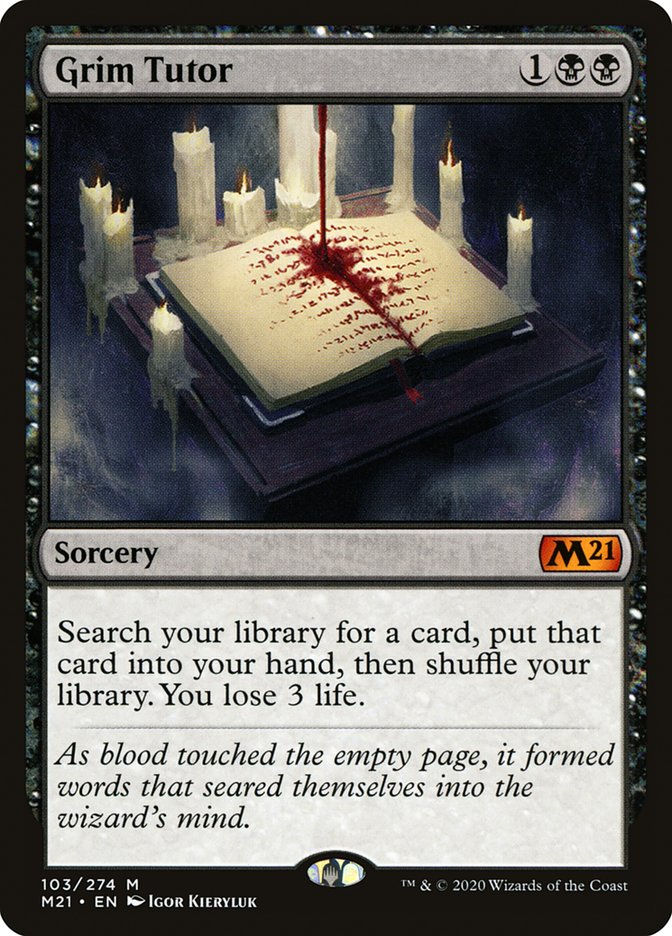 Grim Tutor (M21) (103)