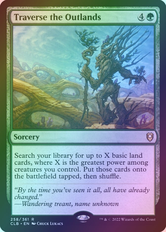 Traverse the Outlands (CLB) (258) / Foil
