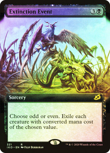 Extinction Event (IKO) (321) / Extended Art / Foil