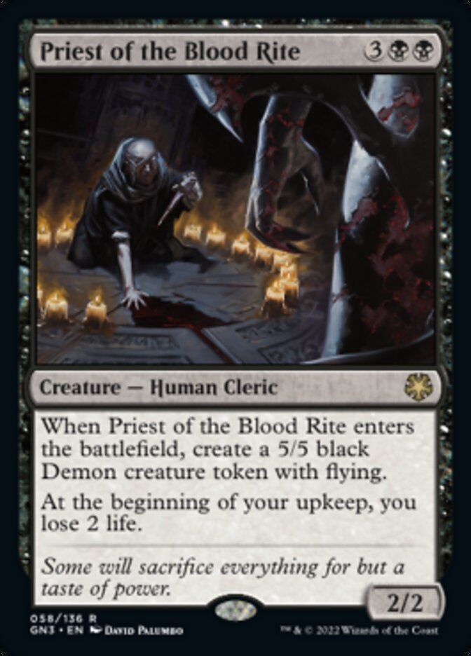 Priest of the Blood Rite (GN3)