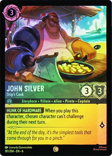 John Silver - Ship's Cook (LOR_AZU) / Foil