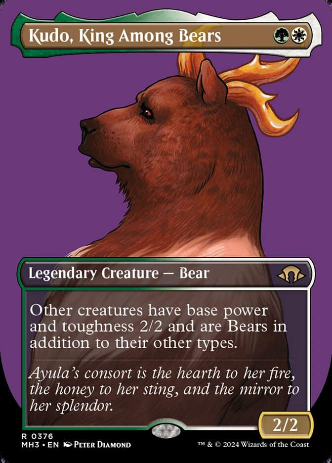 Kudo, King Among Bears (MH3) (376) / Borderless