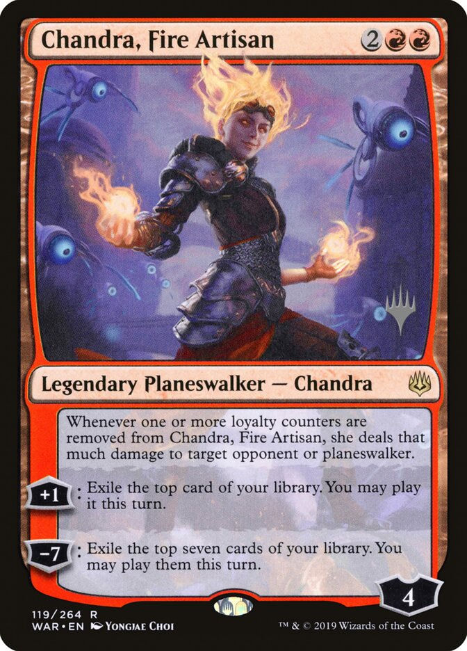 Chandra, Fire Artisan (PWAR) (119p)