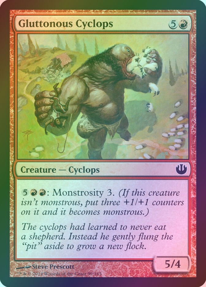 Gluttonous Cyclops (JOU) (99) / Foil