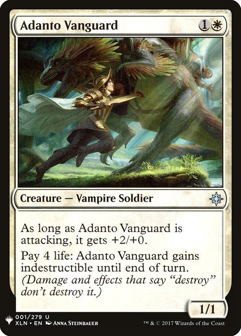 Adanto Vanguard (PLST) (XLN-1)