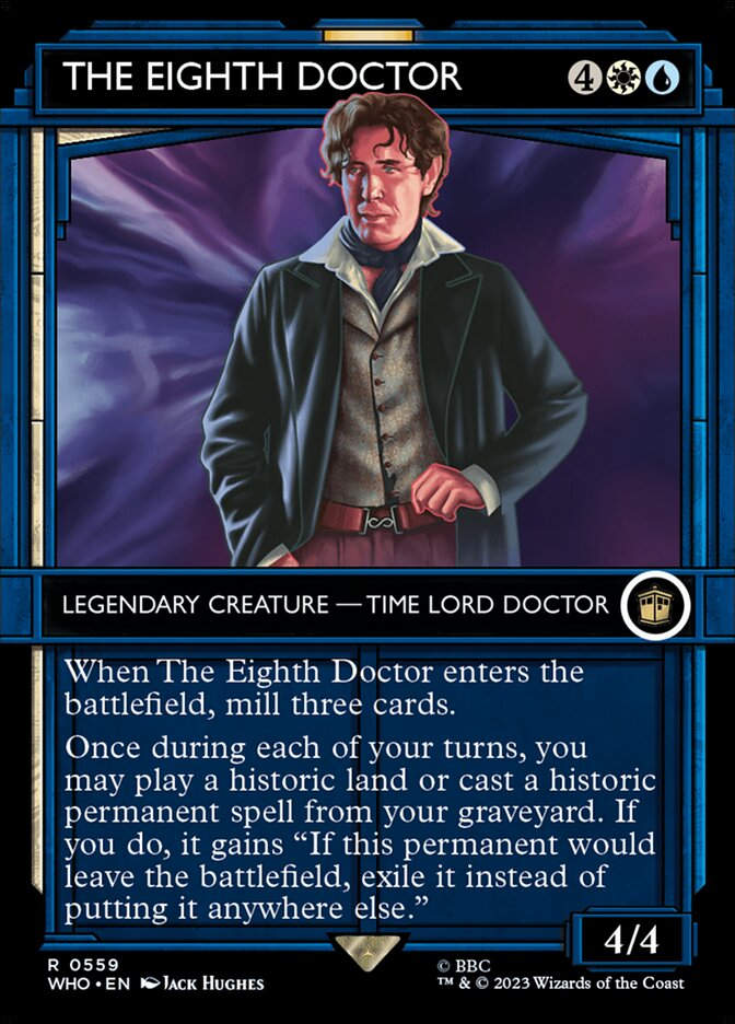 The Eighth Doctor (WHO) (559) / Borderless / Showcase