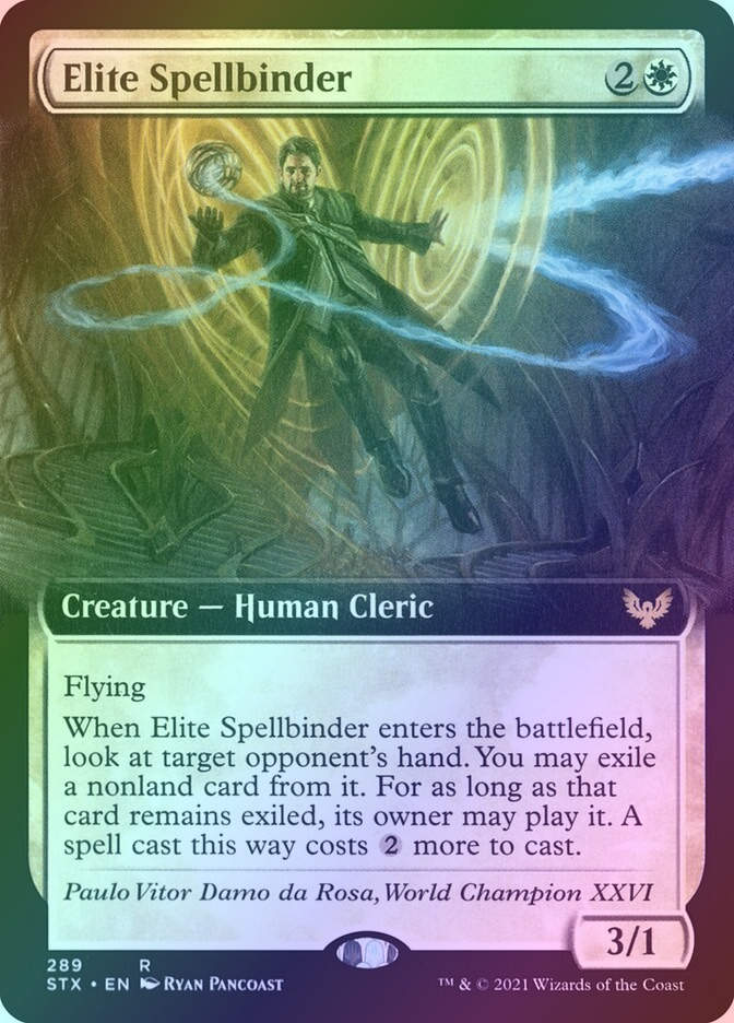 Elite Spellbinder (STX) (289) / Extended Art / Foil