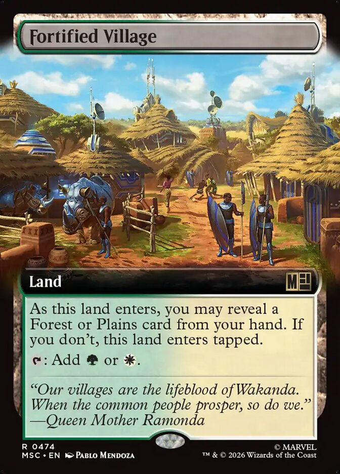 Fortified Village (MSC) (474) / Extended Art