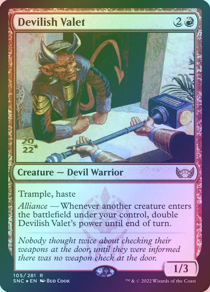Devilish Valet (PSNC) (105s) / Foil
