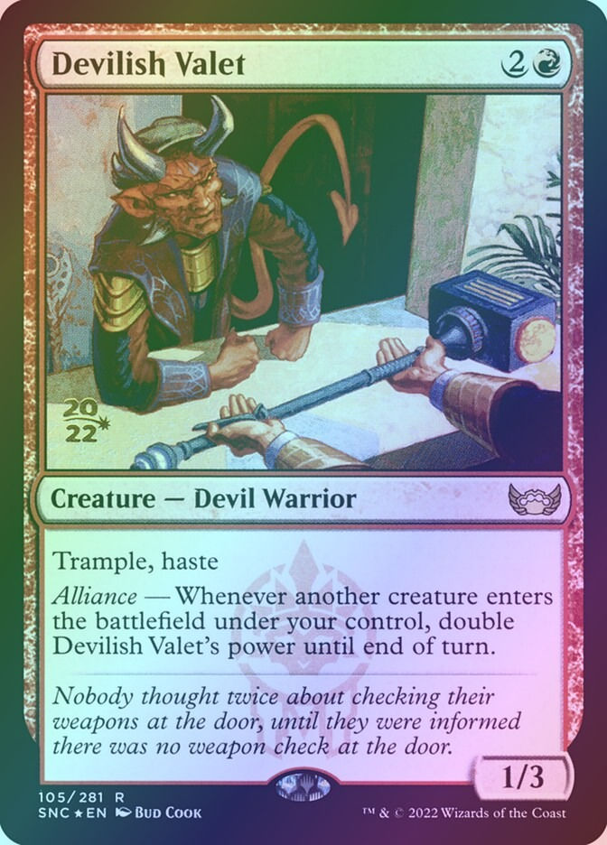Devilish Valet (PSNC) (105s) / Foil
