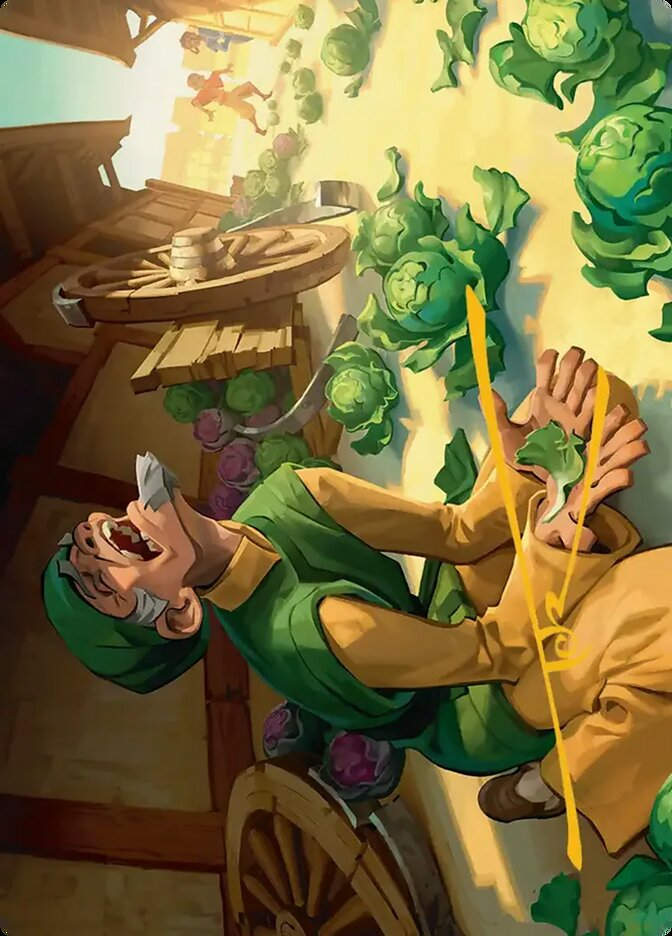 Unlucky Cabbage Merchant (ATLA) (19) / NO Firmada