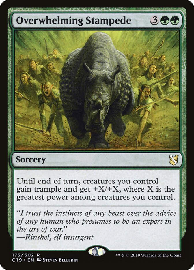 Overwhelming Stampede (C19) (175)