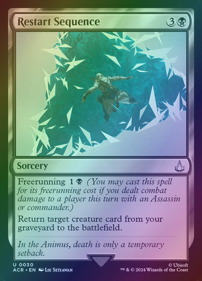 Restart Sequence (ACR) (30) / Foil