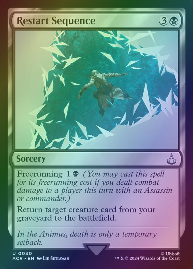 Restart Sequence (ACR) (30) / Foil