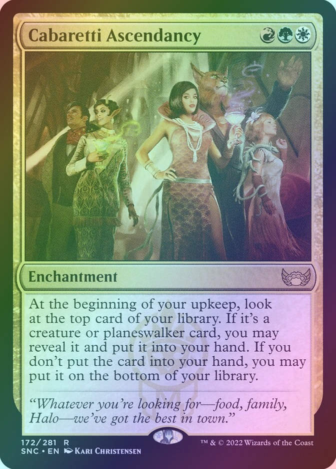 Cabaretti Ascendancy (SNC) (172) / Foil