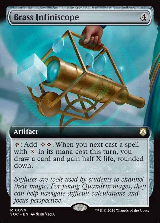 Brass Infiniscope (SOC) (99) / Extended Art