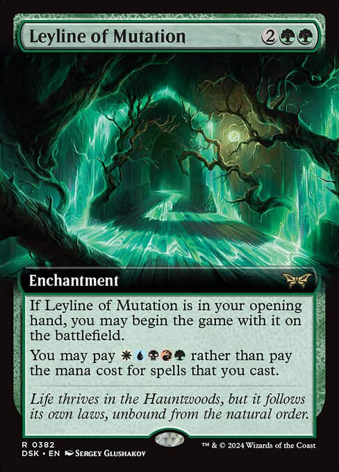 Leyline of Mutation (DSK) (382) / Extended Art