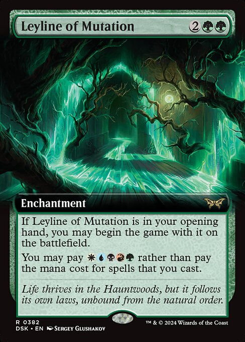 Leyline of Mutation (DSK) (382) / Extended Art