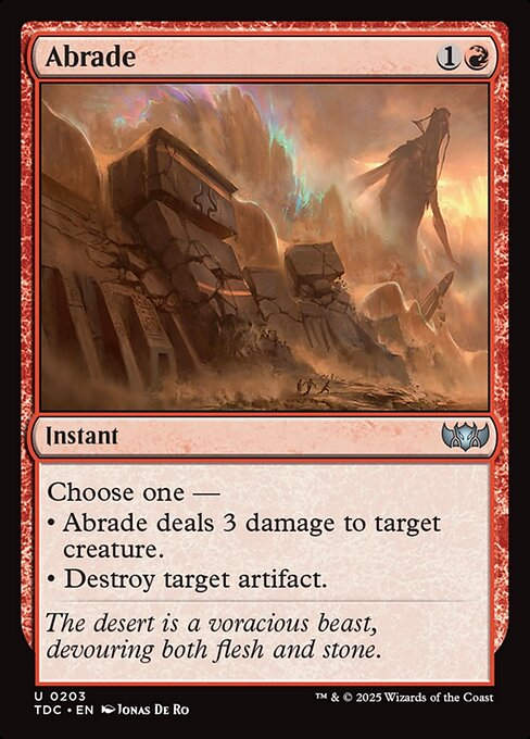 Abrade (TDC) (203)