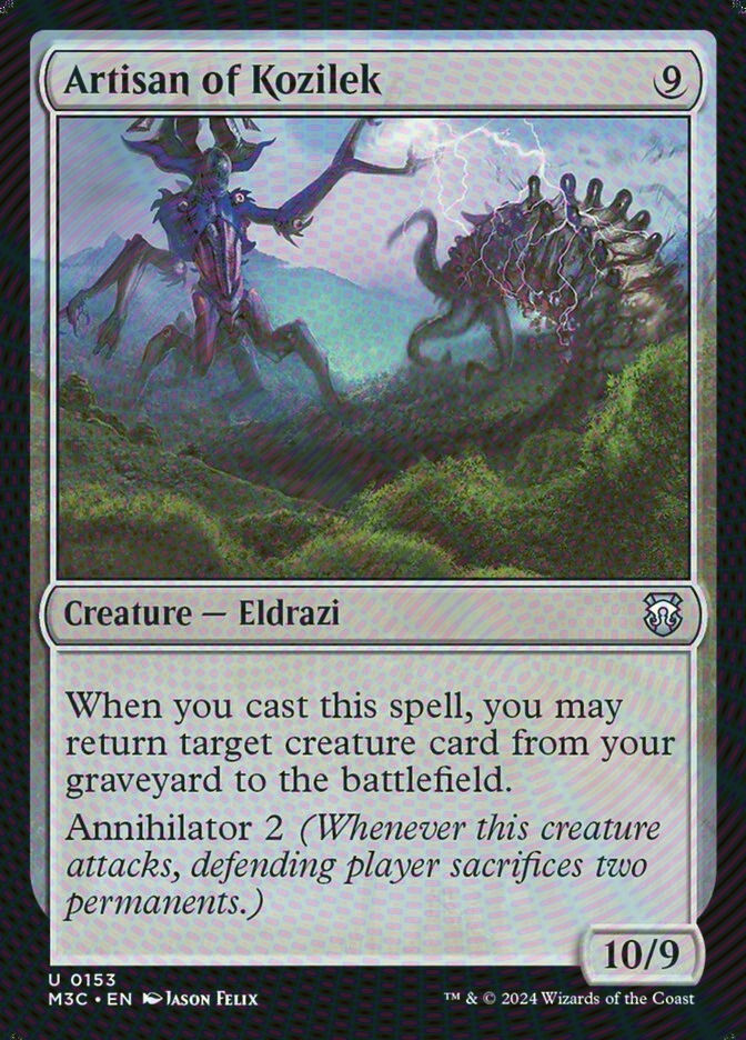 Artisan of Kozilek (M3C) (153) / Ripple Foil