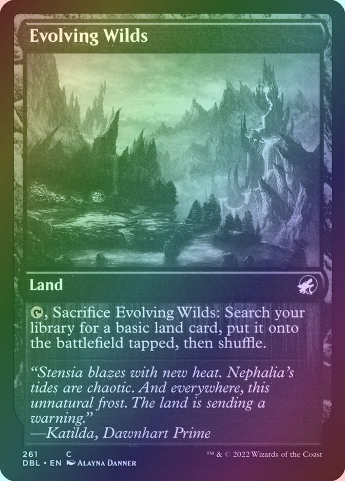 Evolving Wilds (DBL) (261) / Foil