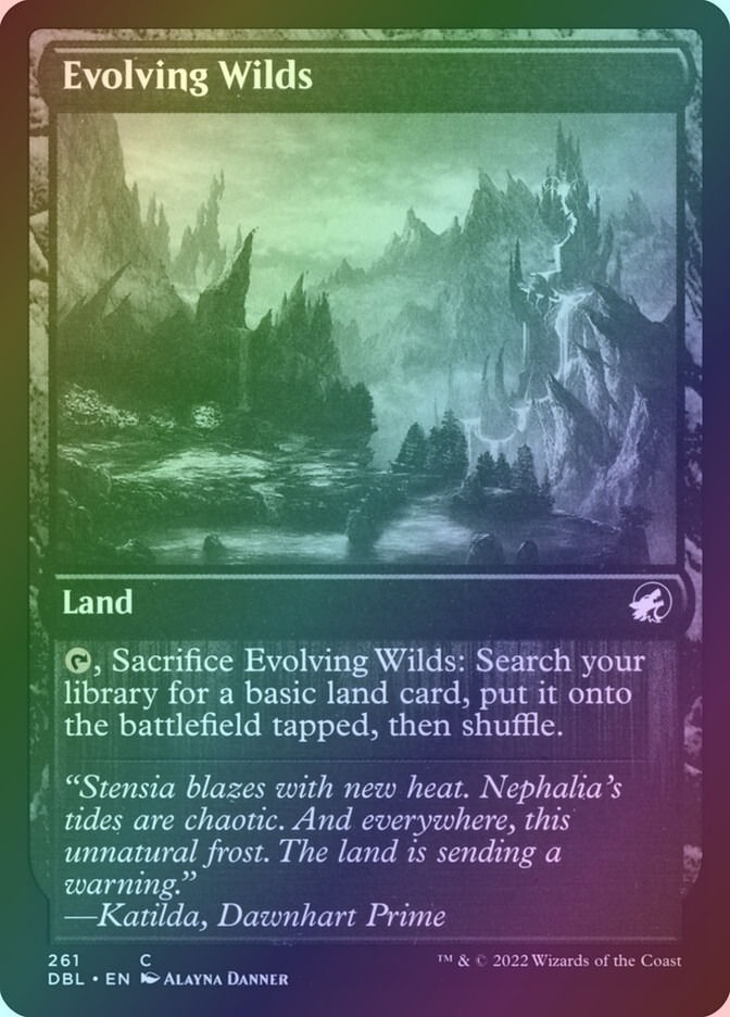 Evolving Wilds (DBL) (261) / Foil