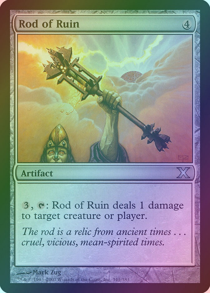 Rod of Ruin (10E) (341) / Foil