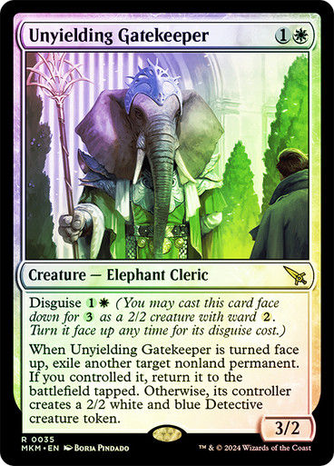 Unyielding Gatekeeper (mkm) (35) / Foil