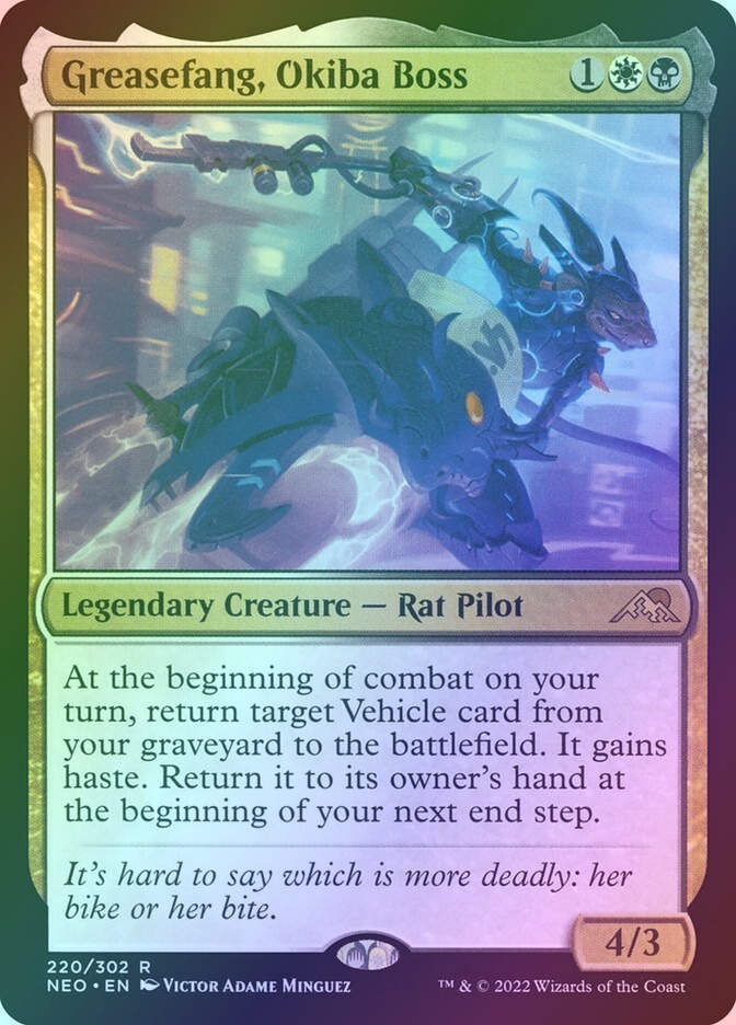 Greasefang, Okiba Boss (NEO) (220) / Foil