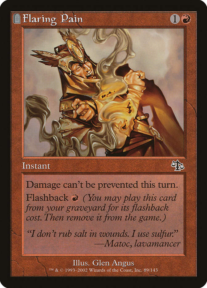 Flaring Pain (jud)
