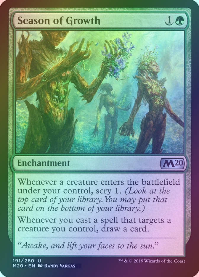 Season of Growth (M20) (191) / Foil