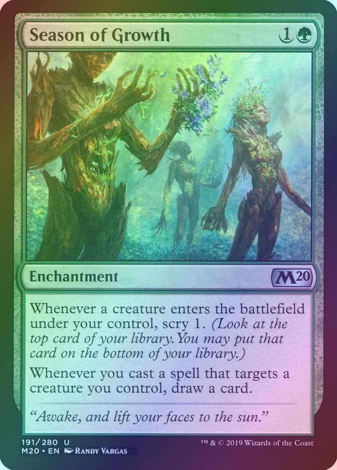 Season of Growth (M20) (191) / Foil