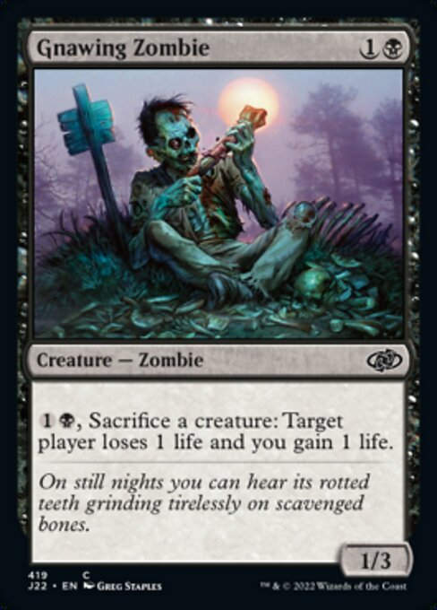 Gnawing Zombie (J22))