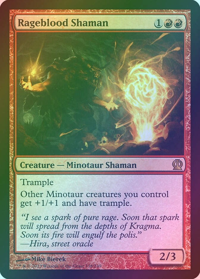 Rageblood Shaman (THS) (138) / Foil