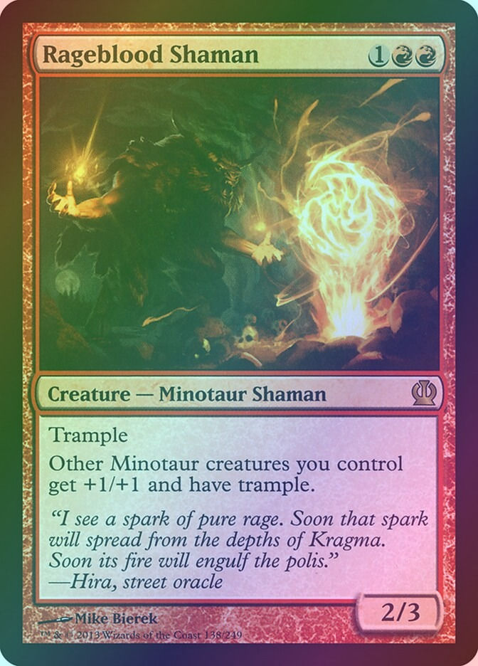 Rageblood Shaman (THS) (138) / Foil