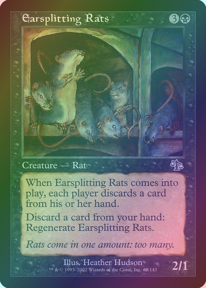 Earsplitting Rats (JUD) (65) / Foil