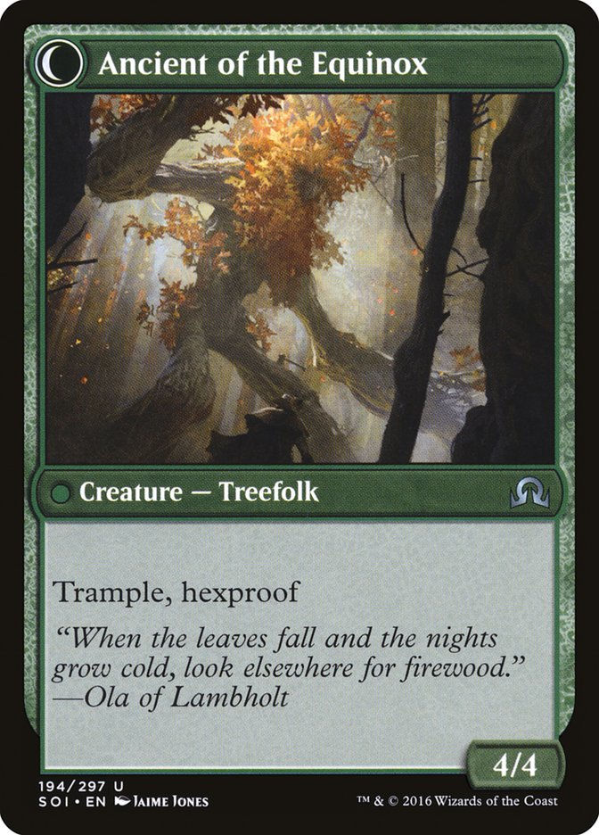 Autumnal Gloom // Ancient of the Equinox (SOI) (194) — cara 2 de 2