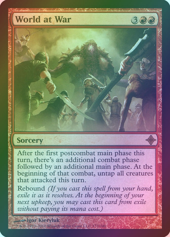 World at War (ROE) (172) / Foil