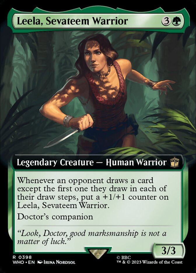 Leela, Sevateem Warrior (WHO) (398) / Extended Art