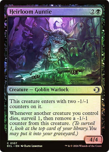 Heirloom Auntie (ECL) (107) / Foil