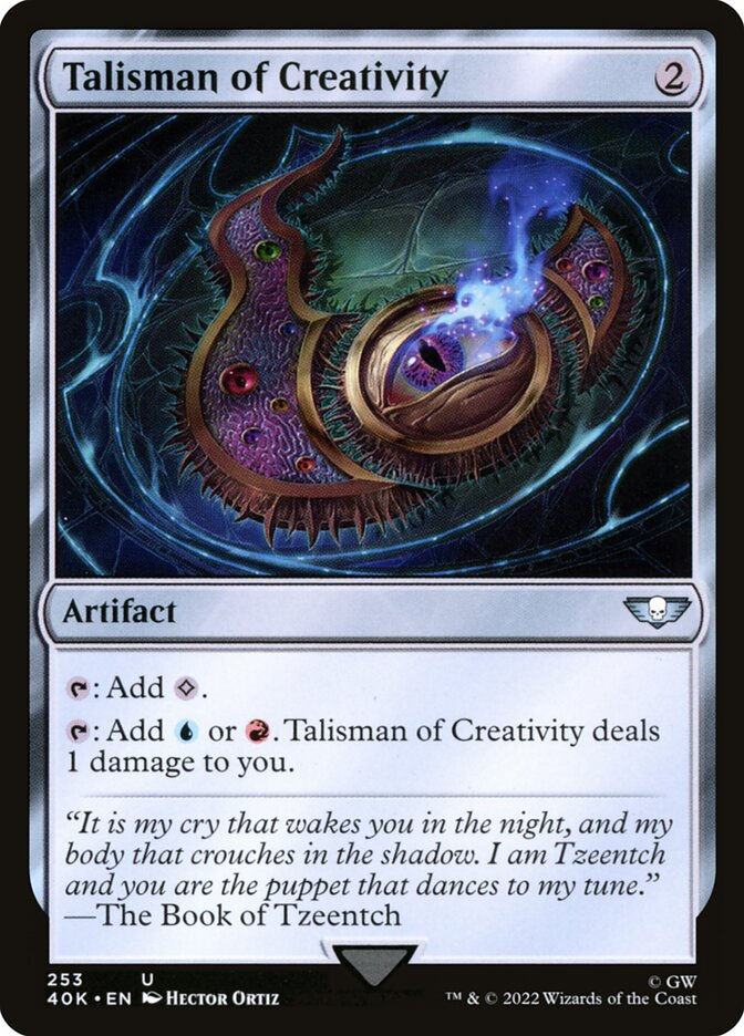 Talisman of Creativity (40K) (253)