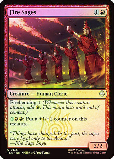 Fire Sages (TLA) (136) / Foil